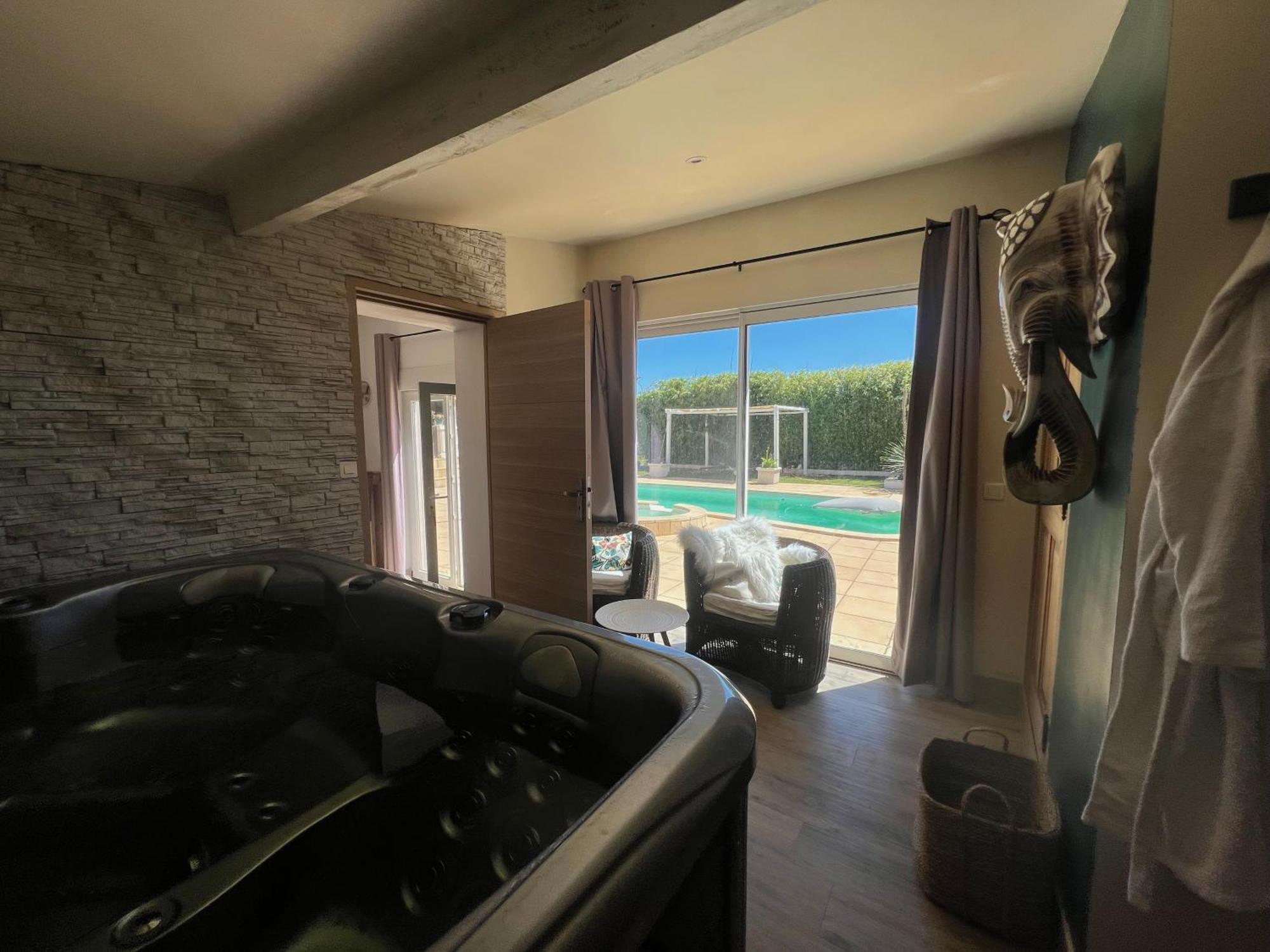 Lecrin Chambre D'Hote Spa Bellegarde  Eksteriør billede